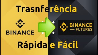 Como transferir da BINANCE para BINANCE FUTUROS [upl. by Yerd]