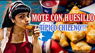 COMO HACER MOTE CON HUESILLOTÍPICO CHILENO [upl. by Blunt]