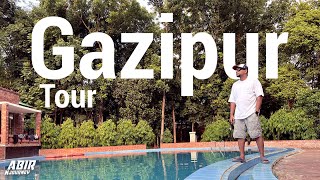 Tour at Gazipurs resort  Rangamati waterfront resort [upl. by Ecyal]