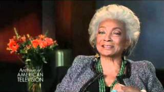 Nichelle Nichols on the beginning of Star Trek  EMMYTVLEGENDSORG [upl. by Ahsiekam]