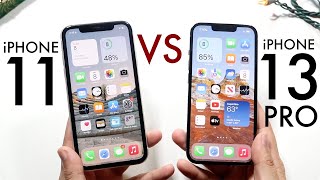 iPhone 13 Pro Vs iPhone 11 Comparison Review [upl. by Rombert]