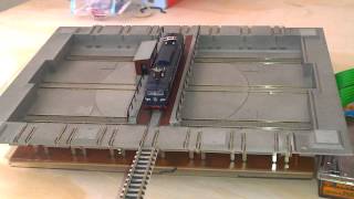 Minitrix Transfer Table N Scale [upl. by Alejna895]