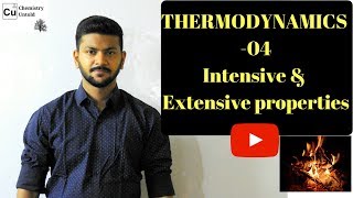 THERMODYNAMICS  04  Intensive amp Extensive Properties [upl. by Ihc431]