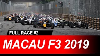 Macau GP 2019 F3 World Cup FULL RACE [upl. by Nolie612]