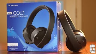 The NEW 2018 Sony Playstation Gold Wireless Headset REVIEW [upl. by Eehc]