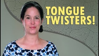 English Tongue Twisters [upl. by Afatsuom]