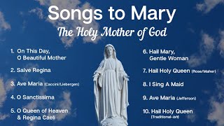 Songs to Mary Holy Mother of God  10 Marian Hymns and Catholic Songs  Sunday 7pm Choir  ADCS [upl. by Ilam]