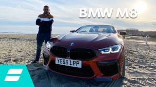 BMW M8 Competition review A 625hp tyreshreding MONSTER [upl. by Gordie]