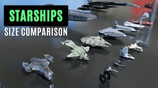 Starships Size Comparison 3D 🛸 [upl. by Deer]