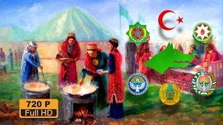 Anayurt marşı Turan marşı quotÖzbek Türkmen Uygur Tatar Azer bir boydurquot [upl. by Retsof637]