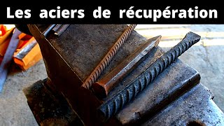 ForgeCoutellerie  les aciers de récupération [upl. by Alby]