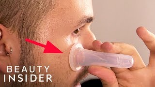 Pull Toxins From Your Skin With Face Cupping System [upl. by Shaine]