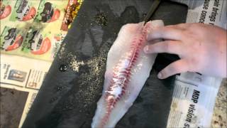 Easy Walleye DeBoning [upl. by Esnofla152]