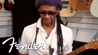 Nile Rodgers on His Iconic Hitmaker  Fender [upl. by Yenitirb]