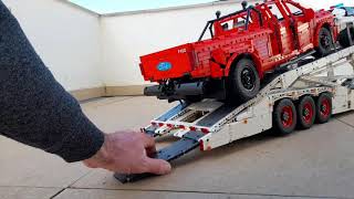 Lego Technic moc Auto Transporter 110 [upl. by Omsoc247]