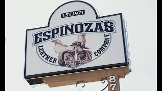 SPEEDKINGS VISITS ESPINOZAS LEATHER [upl. by Claud]