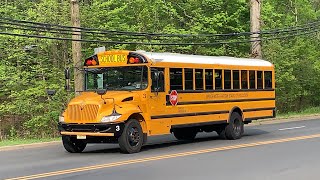 May 2021 School Bus Spotting Part 1 [upl. by Anikas540]