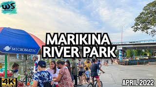 4K MARIKINA RIVER PARK UPDATE 2022 Walking Tour  Marikina City Philippines [upl. by Abixah]