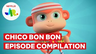 Chico Bon Bon Season 1 FULL EPISODE 15 Compilation 🐵 Netflix Jr [upl. by Basilius49]