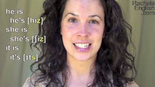 How to Pronounce Contractions American English Pronunciation [upl. by Dwight]