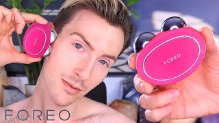 FOREO BEAR Review Microcurrent Facial Treatment  SKINCARE [upl. by Rodd]