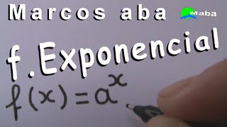 FUNÇÃO EXPONENCIAL  Matemática [upl. by Ennovahc]