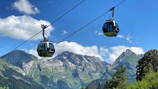 Bergbahn Alp Sellamatt im schönen Toggenburg  Jodelclub Säntisgruess – Naturjodel Oberwässler [upl. by Ezarras]