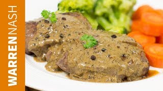 Peppercorn Sauce Recipe for steak  Creamy amp Delicious  Recipes by Warren Nash [upl. by Laurent607]