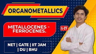 L26 ferrocene structure bonding amp molecular orbital diagram amp properties  metallocene chemistry [upl. by Filia]