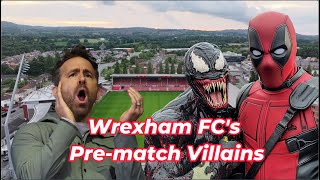 Wrexham FC Fans Encounter Unexpected Villains [upl. by Borden]