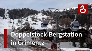 Die DoppelstockSeilbahn GrimentzBendolla  Val dAnniviers [upl. by Lebyram]