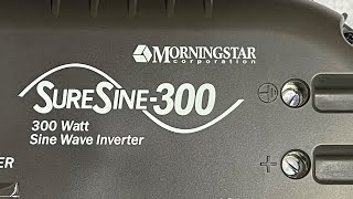 Unboxing of Morningstar SureSine 300w Pure Off Grid Inverter [upl. by Lower]