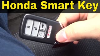 How To Replace A Honda Smart Key Battery CRV Accord Pilot Civic [upl. by Schlesinger]