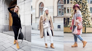 How to Wear Timberland Boots for Women [upl. by Olrak]