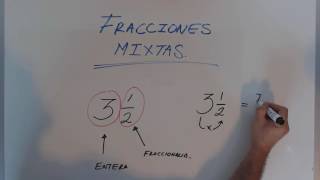 Fracciones Mixtas [upl. by Aisital]