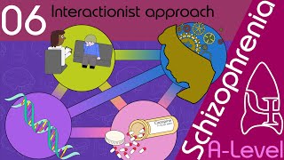 Interactionalist Explanation for Schizophrenia AQA ALevel [upl. by Airdnassac]