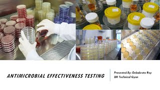 Antimicrobial Effectiveness Testing Pharmaceutical Microbiology Manual [upl. by Alleroif]