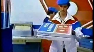 Vintage Dominos Pizza Commercial 1978 [upl. by Orazio808]