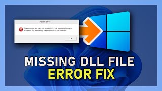 Windows 11  How To Fix Missing DLL Files Error [upl. by Etnor646]