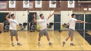 FLOAT Serve  How to SERVE a Volleyball Tutorial part 13 [upl. by Kal148]