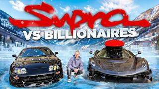 1000HP Supra terrorizing Billionaires Hypercarmeet in Switzerland [upl. by Bradski508]