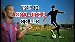 Learn 10 RONALDINHO Skills Tutorial  UFS2000 [upl. by Midge]