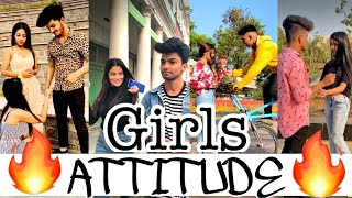 Girls Attitude 🔥 tik tok video  New Attitude tik tok video  New tik tok video 2020 [upl. by Janet]