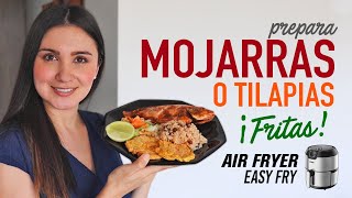 Cómo hacer TILAPIA o MOJARRA frita en la AirFryer  Receta Fácil [upl. by Lali870]