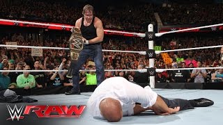 Dean Ambrose vs Bray Wyatt Raw March 7 2016 [upl. by Hedda]