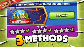 3 Ways to 3 Star the June Qualifier Challenge [upl. by Colpin]