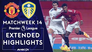 Manchester United v Leeds United  PREMIER LEAGUE HIGHLIGHTS  12202020  NBC Sports [upl. by Airdnazxela]