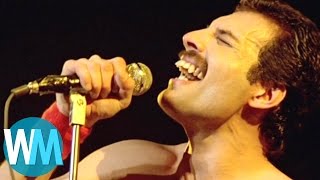 Top 10 Freddie Mercury Moments [upl. by Gwendolyn]