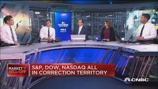 Dow drops 1100 points continues fastest 10 drop in history [upl. by Encratia693]