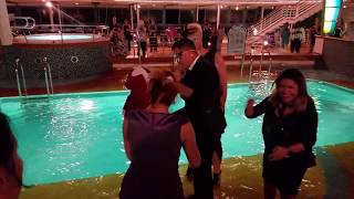 Il Divo Sebastien Izambard Pool Shenanigans [upl. by Phylys901]